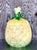 Make a bold statement with this vintage monumental glazed pineapple, a striking decorative piece perfect for adding a...