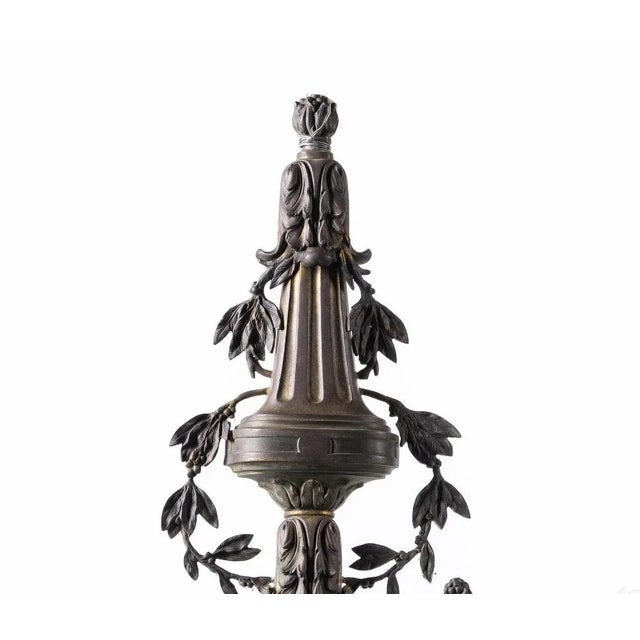 French 3-Light Wall Sconce, 19th Century For Sale - Image 4 of 6