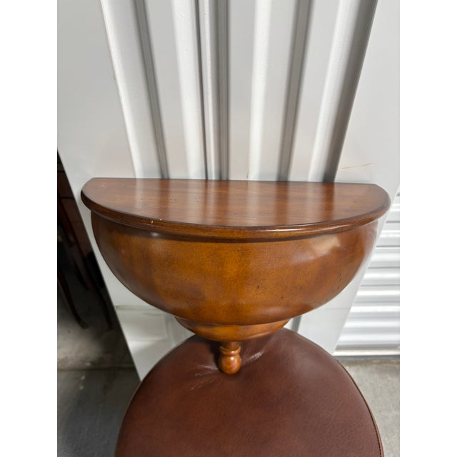 Modern Large Wood Decorative Bracket With Trim Around and Bottom Finial, 20th Century For Sale - Image 3 of 7