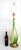 Mid-Century Modern Lamp Murano Glass 1950s Restored For Sale - Image 3 of 8