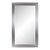 Oversized Tierney Silver Leafed Mirror For Sale