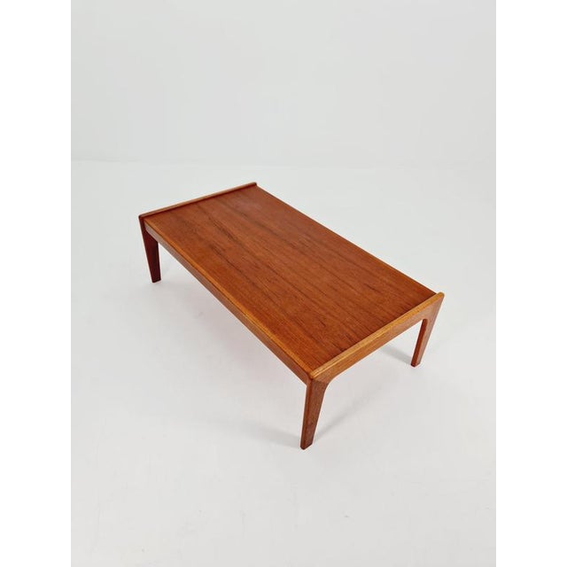 Brown Danish Coffee Table by Arne Wahl Iversen for Komfort Møbelfabrik, 1960s For Sale - Image 8 of 15