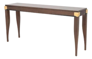 French Art Deco Style Satinwood Console Table