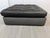 Scheiber Design Group Tufted Ottoman, Charcoal For Sale - Image 4 of 16