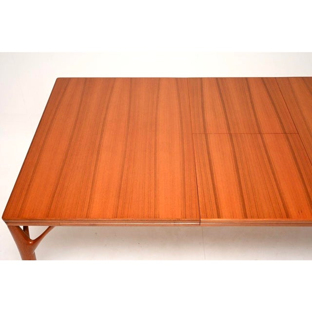 Wood Vintage Danish Teak Dining Table by Willy Sigh for H. Sigh & Søns Møbelfabrik, 1960 For Sale - Image 7 of 11