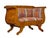 Brown Small 19th Century Empire Swedish Birch Sofa, 1860s For Sale - Image 8 of 8