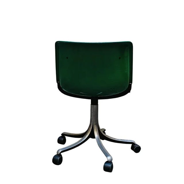 Tecno Green Modus Office Chair attributed to Osvaldo Borsani, Italy, 1975 For Sale - Image 4 of 9