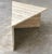 Combined: approx. 100 × 100 cm each individual table: 140 cm diagonal × 70 cm × h 40 cm striking vintage italian brutalist...