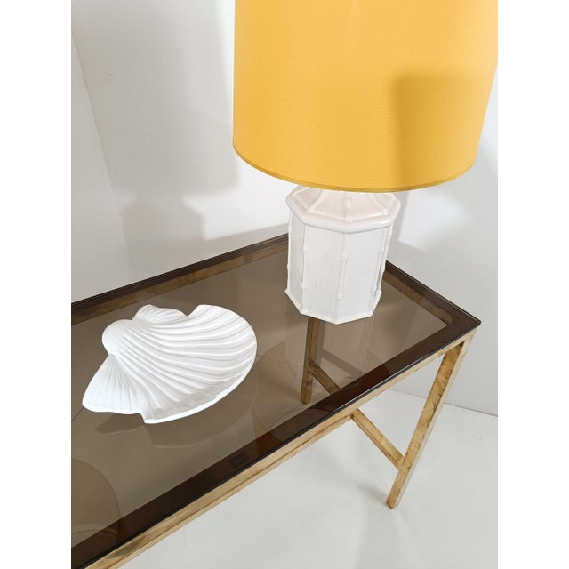 Bowl / Vide-Poche in White Glazed Ceramic by Tommaso Barbi, 1970s For Sale - Image 3 of 17