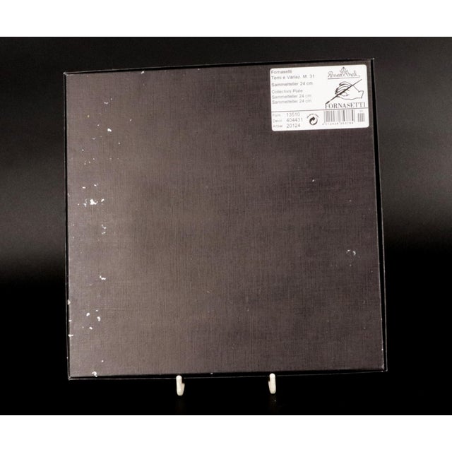 Piero Fornasetti Rosenthal Porcelain Themes & Variation Plate, Map Pattern, Motiv 31, With Original Box For Sale - Image 12 of 12