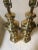 Mid 20th Century Vintage Mid 20th Century Hollywood Regency Brass Lamps - A Pair For Sale - Image 5 of 8