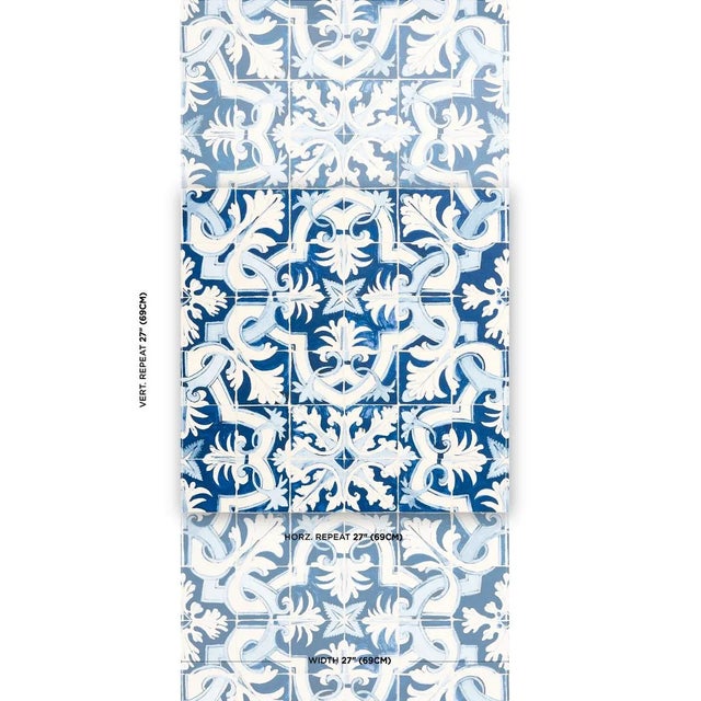 Mary McDonald was inspired by antique Portuguese tiles in her personal collection when she created Azulejos, an intricate...