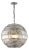 Demarco Small Crystal Globe Chandelier in Chrome For Sale