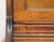 Antique Five Section Oak Barrister Bookcase With Beveled Glass For Sale In New York - Image 6 of 11