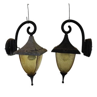 Vintage Wall Lights, Set of 2 For Sale