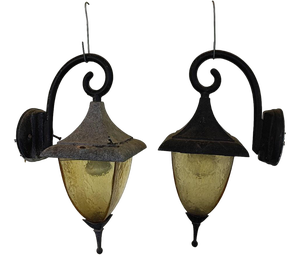 Vintage Wall Lights, Set of 2