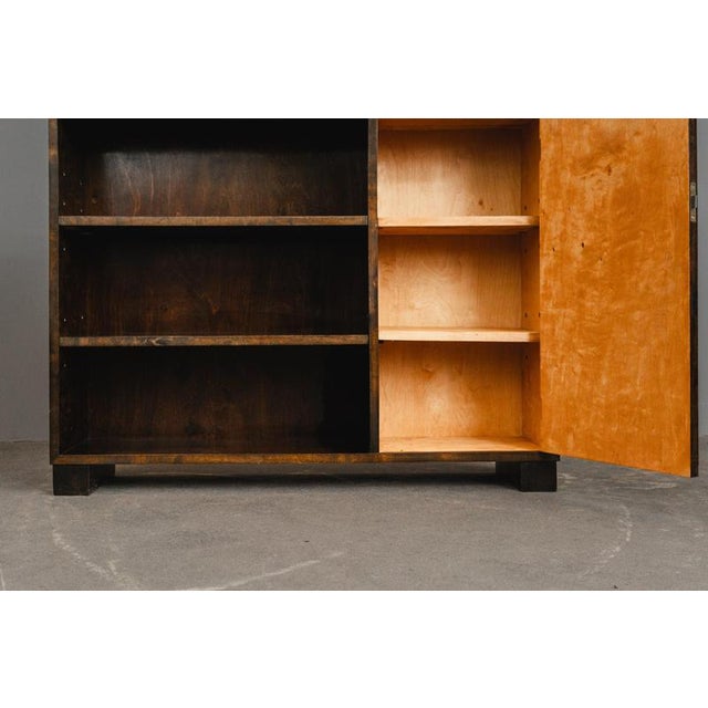 Art Deco Bookshelf in Birch For Sale - Image 13 of 17