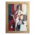 Mid-Century Modern 'Threshold of Presence' Abstract Figurative Oil Painting by Swedish Artist Gunnar Johnsson (1917–2007), Framed For Sale