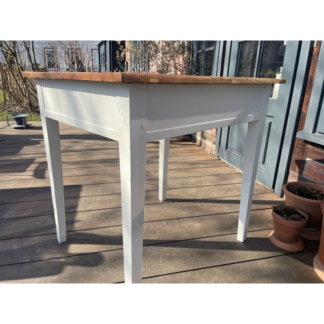 Antique Table in Fir, 1890s For Sale - Image 12 of 18