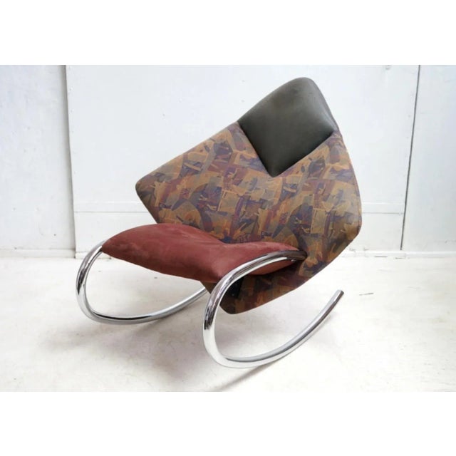 1970s French Rocking Chair, 1970s For Sale - Image 5 of 10