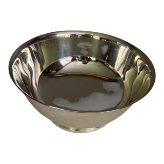Vintage Silverplate Paul Revere Bowl, Serveware, Usa Origin For Sale