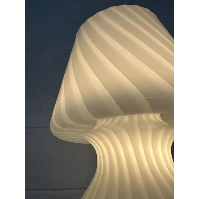 Murano Mushroom Table Lamp, 1970 For Sale - Image 4 of 5