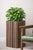 This solid wood slatted planter box is handcrafted by LIVE ONE'S in Wake Forest, North Carolina. The slatted body is...
