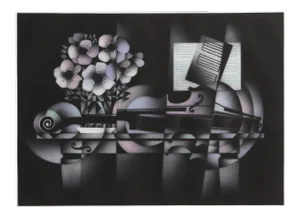 1990s Avati, Le Souvenir, Mezzotint