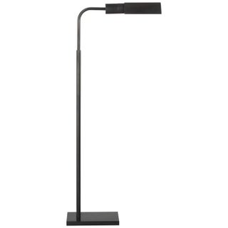 Visual Comfort Signature Studio Adjustable Cordless Pharmacy Floor Lamp in Bronze For Sale