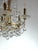 1970s Brass and Lead Crystal Five-Light Chandelier from Schröder, 1970s For Sale - Image 5 of 12