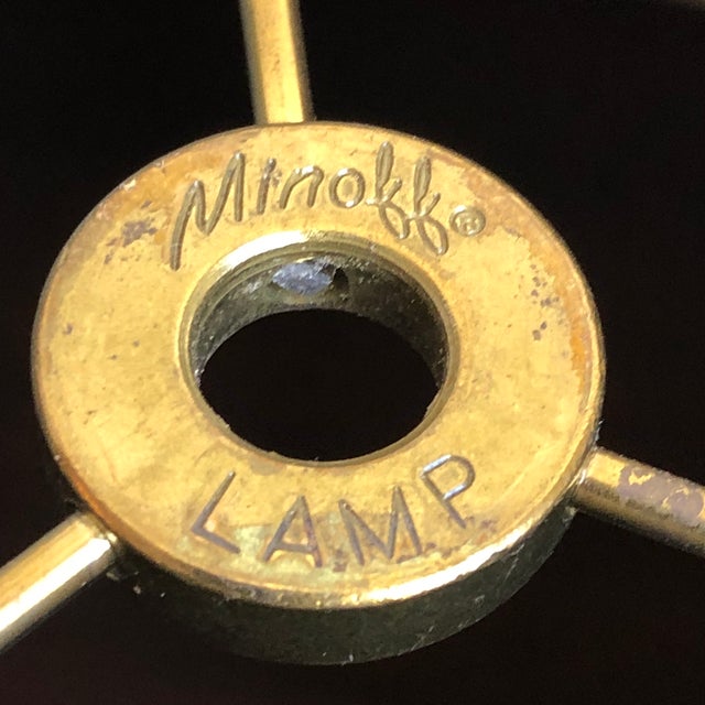 Vintage Empire Style Charcoal Lamp Shade For Sale - Image 12 of 12