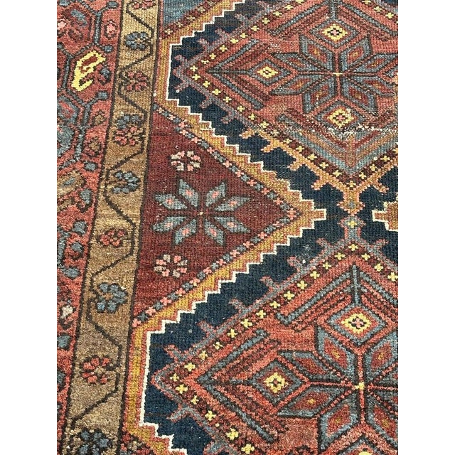 1940s Mid-Century Tribal Kurdish Rug, 1940s For Sale - Image 5 of 18