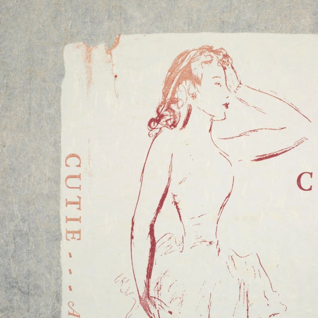 Rb Kitaj, Cutie, 17/70, Screenprint 1974 For Sale In San Francisco - Image 6 of 6