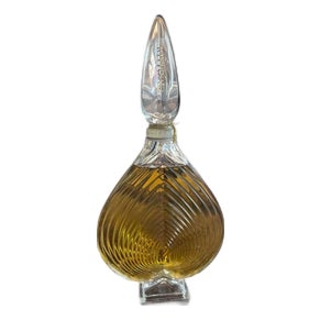 Large Guerlain Perfume Bottle in Chamade and Crystal For Sale
