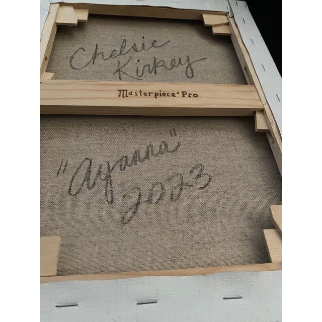 Contemporary Oil Painting of Woman Titled “Ayanna” by Chelsie Kirkey 2023 For Sale - Image 10 of 12