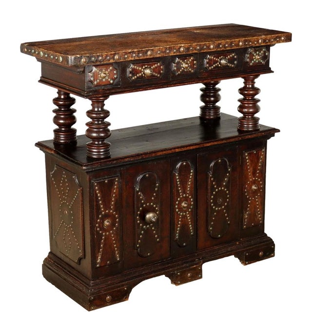 Baroque Style Sideboard with Stand For Sale - Image 16 of 16