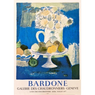 Guy Bardone, Still Life, 1977, Original Poster For Sale