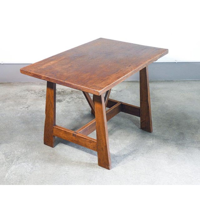 Walnut Desk and Chair, 1700s, Set of 2 For Sale - Image 10 of 18