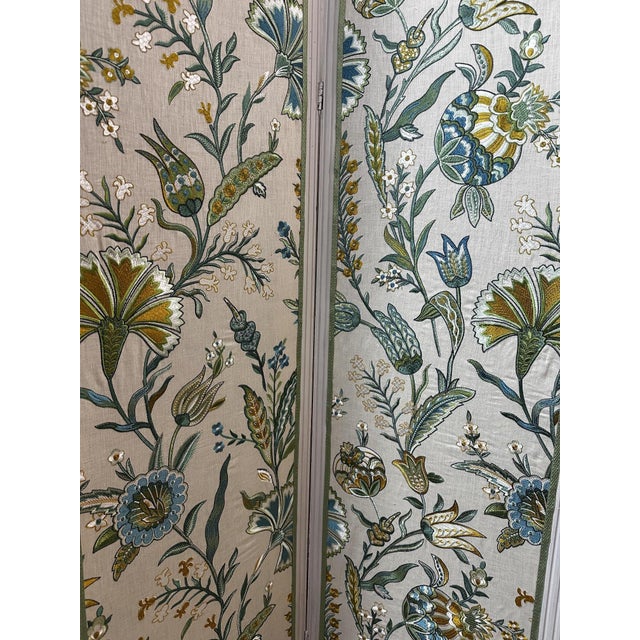 Antique Folding Screen, 1890s For Sale - Image 13 of 15