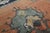 Orange 1970s Vintage Handmade Wool Cotton Orange Area Rug For Sale - Image 8 of 11