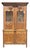 18th Century Louis XV Oak Masonic Deux Corps Cabinet For Sale