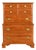 Ethan Allen Early American Solid Maple Chest-on-Chest Seven-Drawer Highboy Dresser For Sale