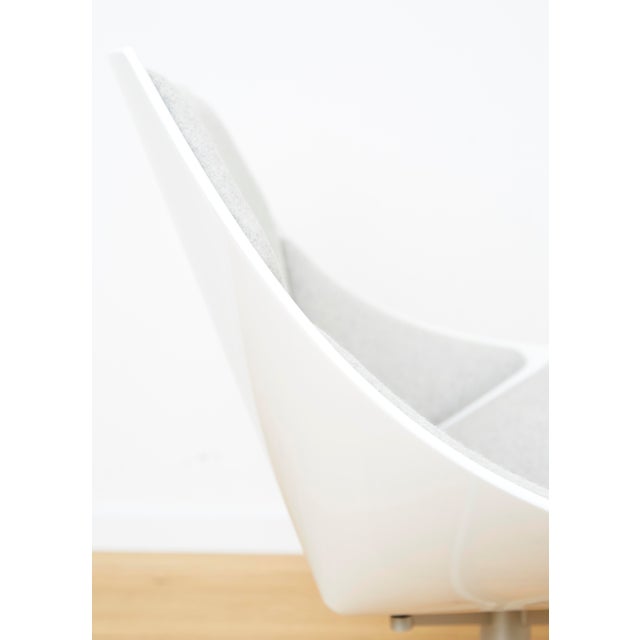 Gray JL11 Space Lounge Chair by Jehs + Laub for Fritz Hansen, 2007 For Sale - Image 8 of 17