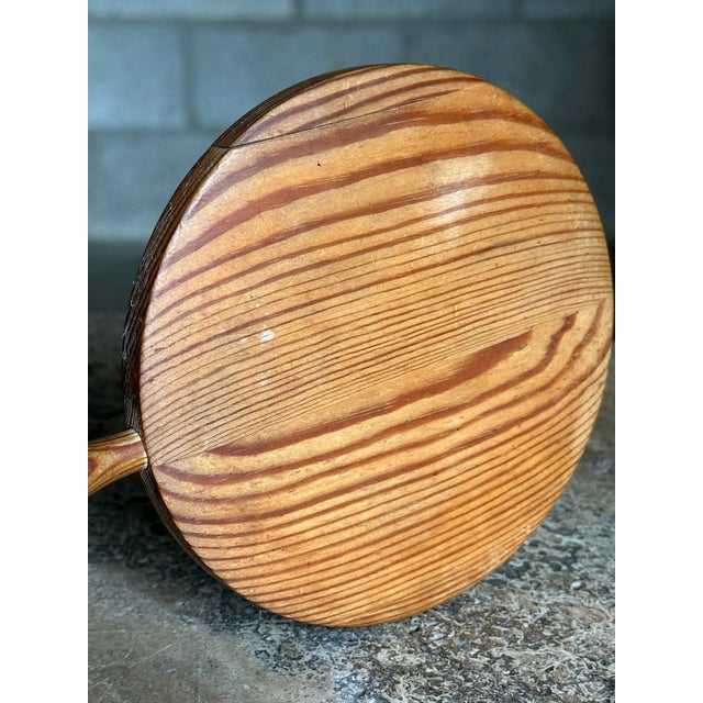 1970s Swedish Designer Hand Mirror For Sale - Image 4 of 7