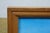 Blue Margaret Skiles White Farmhouse in Autumn Oil Painting on Board 30" For Sale - Image 8 of 13