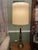 Vintage MCM Stiffel Brass Torchiere Lamps With Diffuser Shades 38" - a Pair For Sale - Image 10 of 11