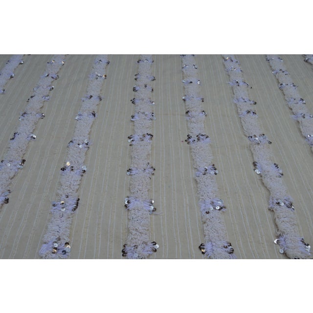 Moroccan Berber Wedding Blanket For Sale - Image 4 of 7