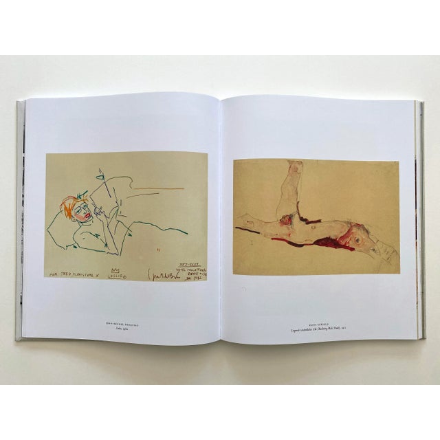 " Poetics of the Gesture : Schiele Twombly Basquiat " First Edition Lithograph Print Large Hardcover Art Exhibition Book For Sale - Image 10 of 13