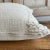 Mid-Century Modern Hand Woven Wool Accent Pillow in Off White For Sale - Image 3 of 8