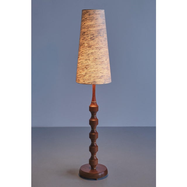 Swedish Floor Lamp in Teak from Möllers Armatur, 1950s For Sale - Image 14 of 15
